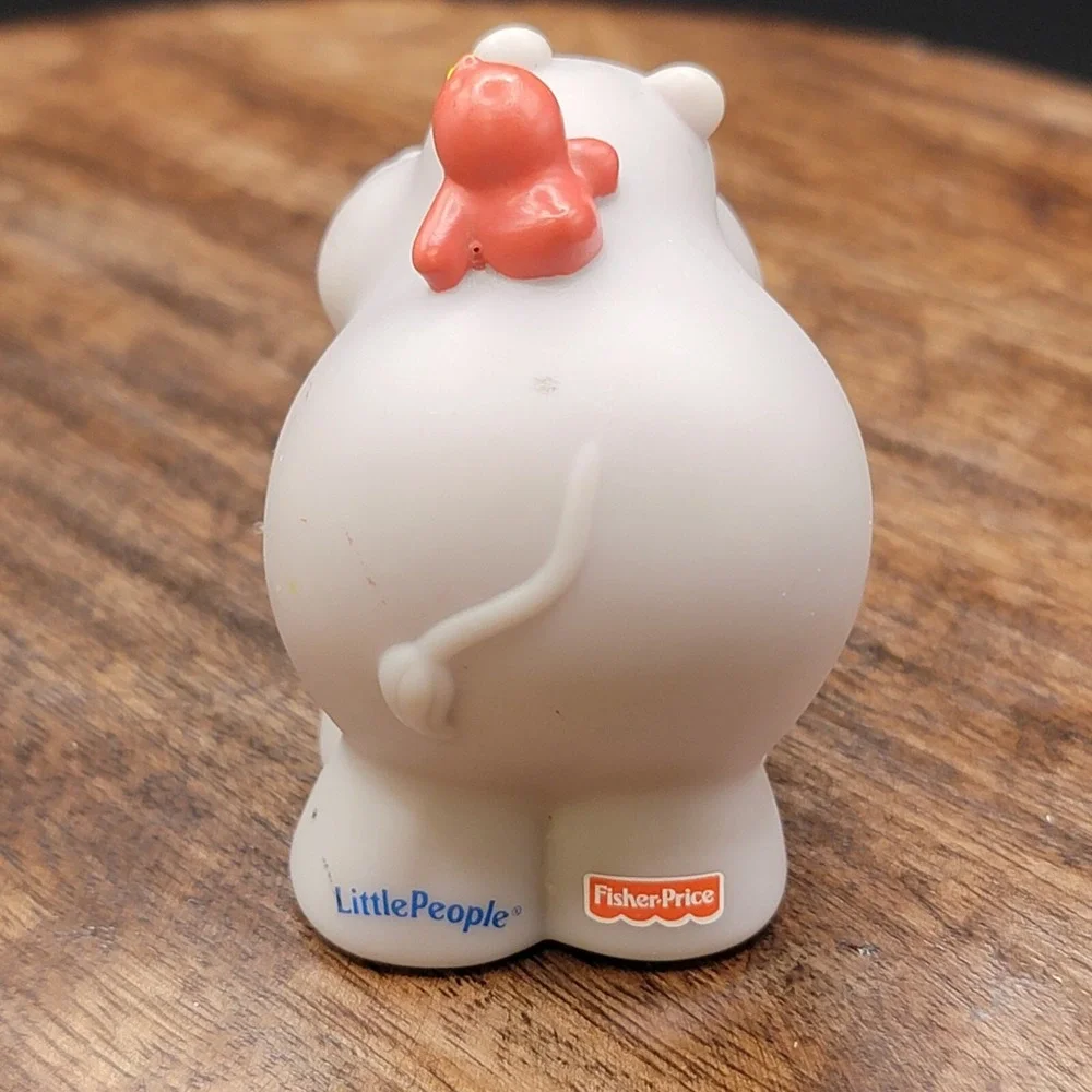 Fisher Price Little People Hippo w/bird
